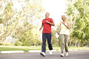 Older-Black-Couple-Running